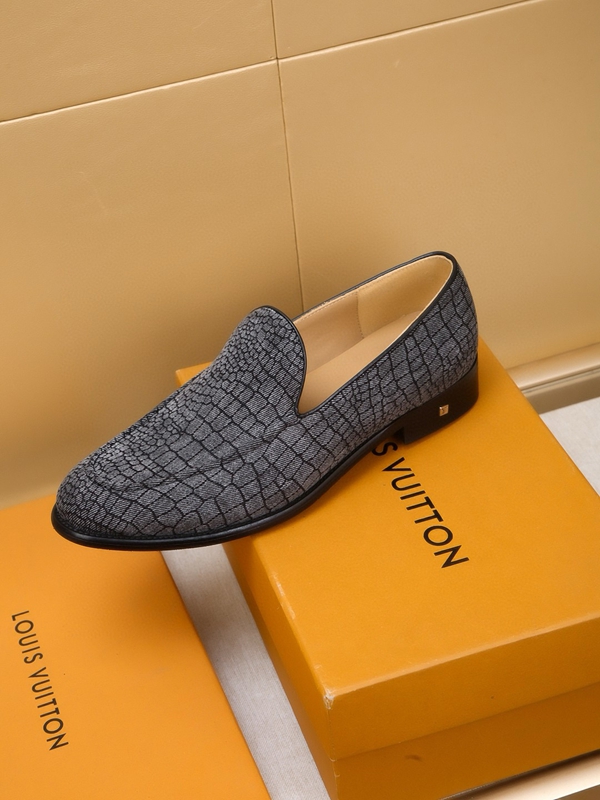 ルイヴィトン靴素材ディテール